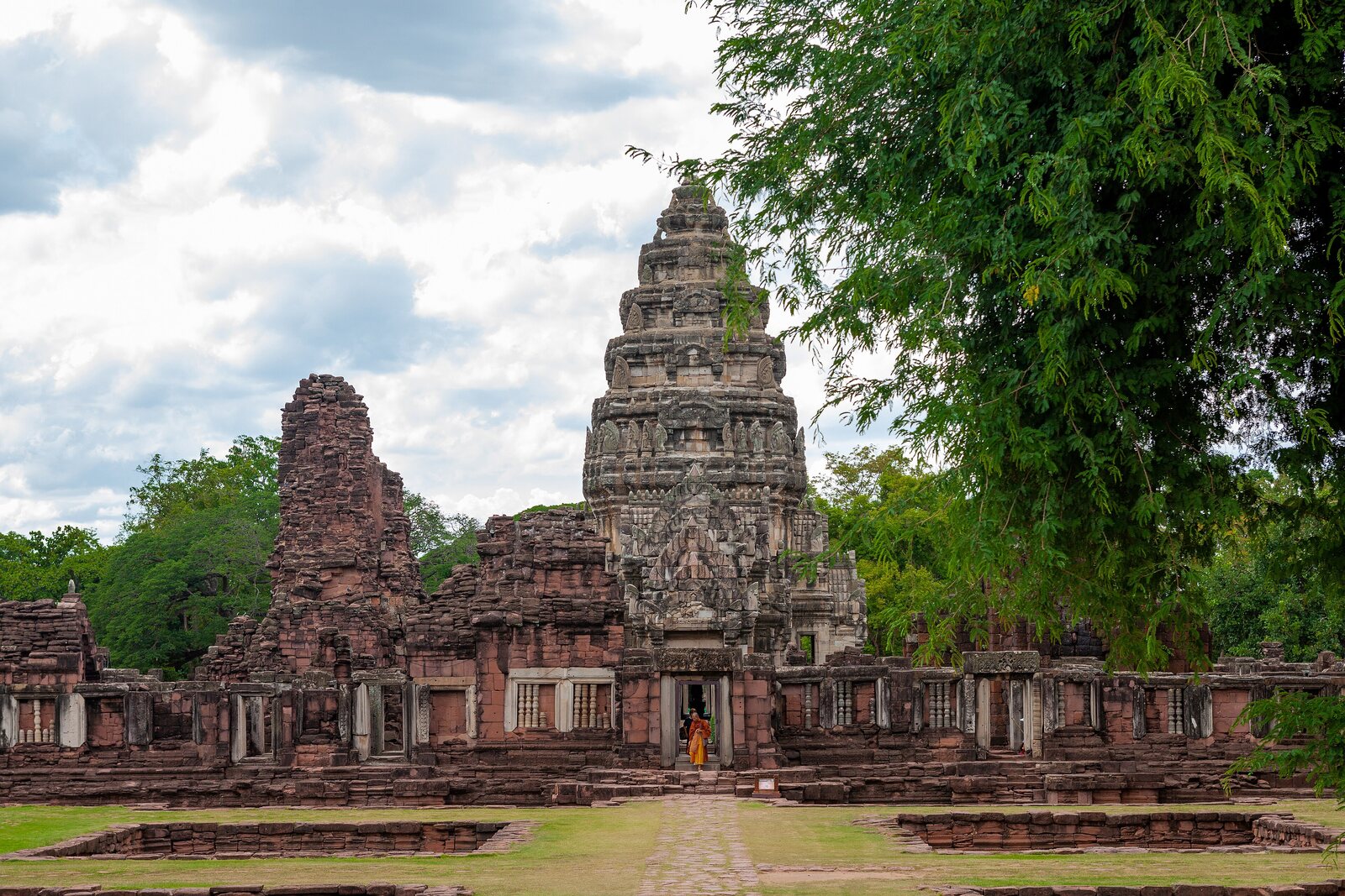 The Khmer prang of Phimai Historical Park
